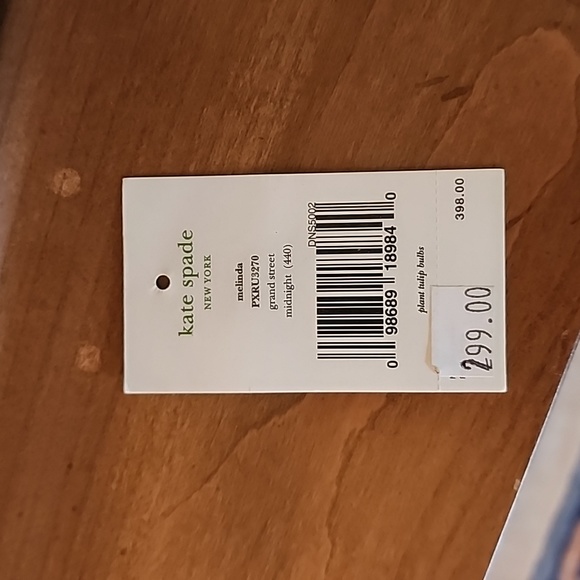 Kate Spade Navy Blue Leather Handbag Model Melinda/Grand Street - Picture 7 of 8